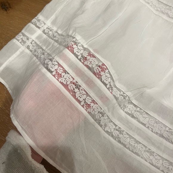 J. Crew Lace-Trim Pintuck Skirt - size medium - Picture 8 of 8